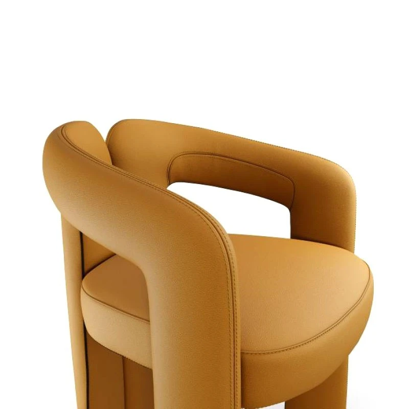 Cassina DUDET 562 in Leder mit Doppelnaht