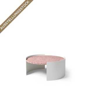 Cassina BOWY OUTDOOR Couchtisch Ø 70 cm, Avorio/Bianco Rosso