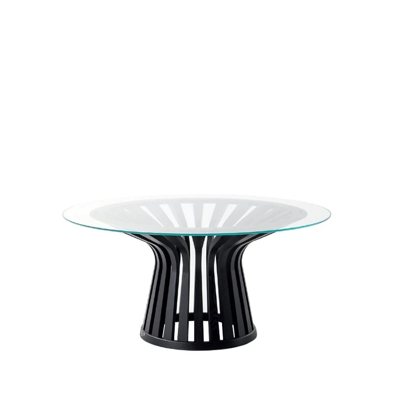 Cassina LEBEAU 390 Tisch mit Glasplatte