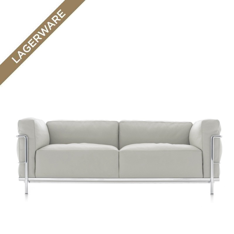 Cassina 3 Fauteuil Grand Confort grand modèle, Leder Bianco