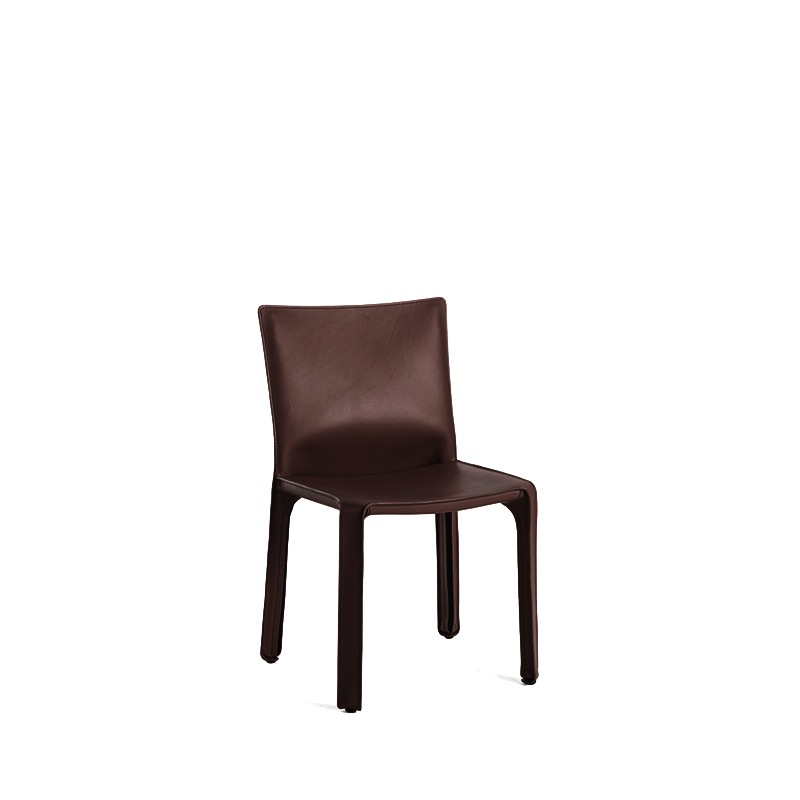 Cassina CAB 412 Stuhl, Kernleder Marrone Opaco
