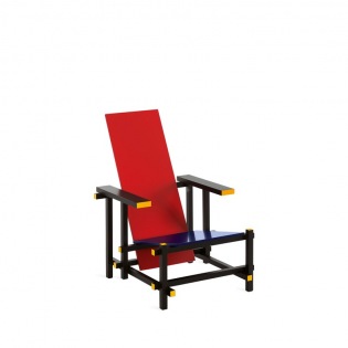 Cassina RED AND BLUE 635 Sessel